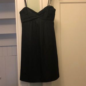 BCBG Maxazria Strapless Dress with Bow Back